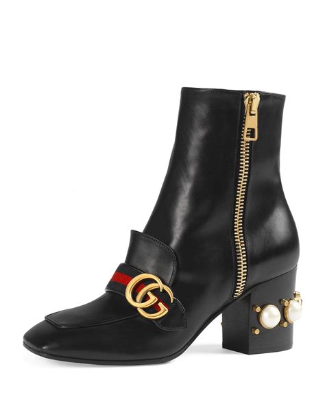 gucci peyton boots|Gucci 2018 Peyton Ankle Boots .